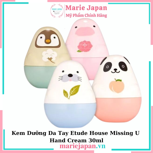Kem Dưỡng Da Tay Etude House Missing U Hand Cream 30ml