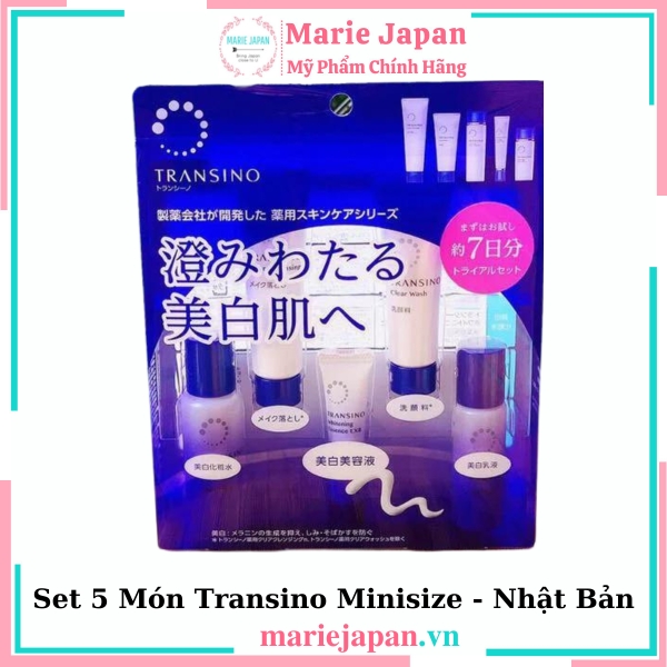 Set 5 Món Transino Minisize - Nhật Bản