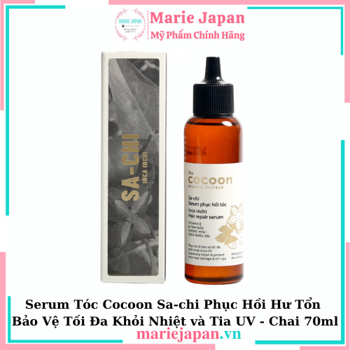 Serum Cocoon Sachi Phục Hồi Tóc Lọ 70ml