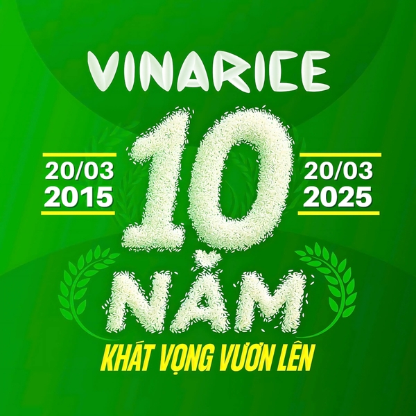 Vinarice - 1 thập kỷ góp công tạo dựng thương hiệu gạo Việt Nam
