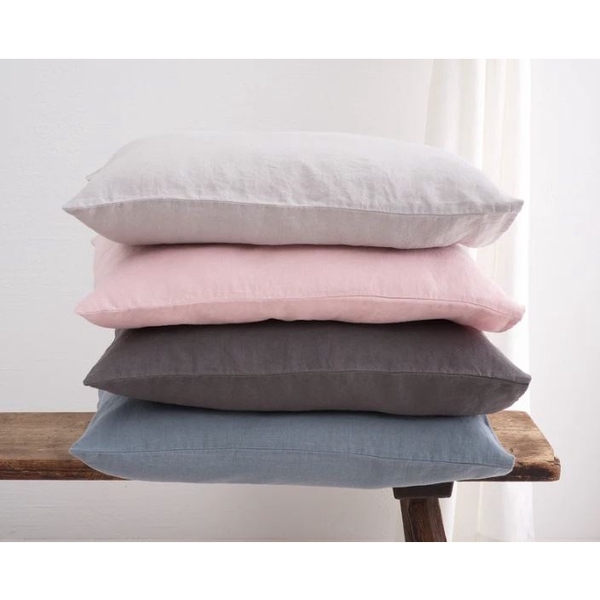 anam home - vỏ gối linen tưng premium nhiều màu mềm mịn thân thiện với môi trường, nhận may theo yêu cầu khách
