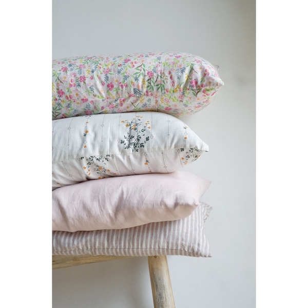 anam home - Vỏ gối nằm Cotton cao cấp 50x70 cm, 40x60 cm họa tiết hoa nhí, mềm mịn, thân thiện với da người dùng