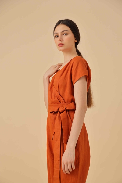 Jumpsuit Sunny cột nơ