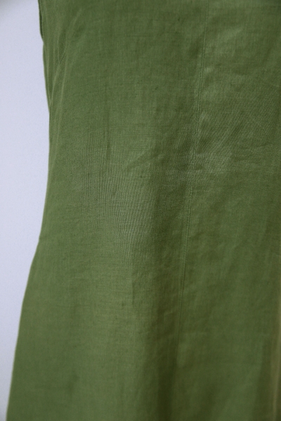 Đầm linen sát nách Ami