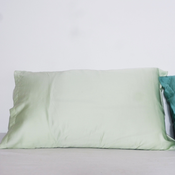 Vỏ gối lụa nhiều màu Tencel 60s mềm, mịn, giúp giấc ngủ ngon - anam home and bedding