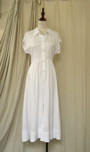 Đầm Đậu Ngự linen lụa