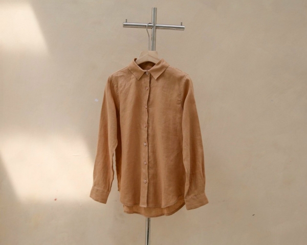 Áo sơ mi linen basic