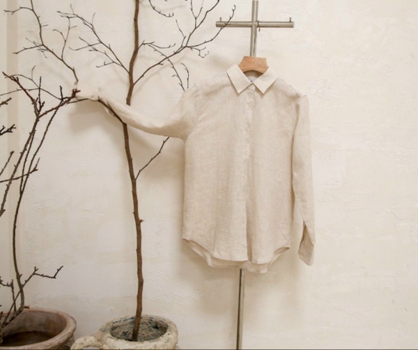Áo sơ mi linen basic