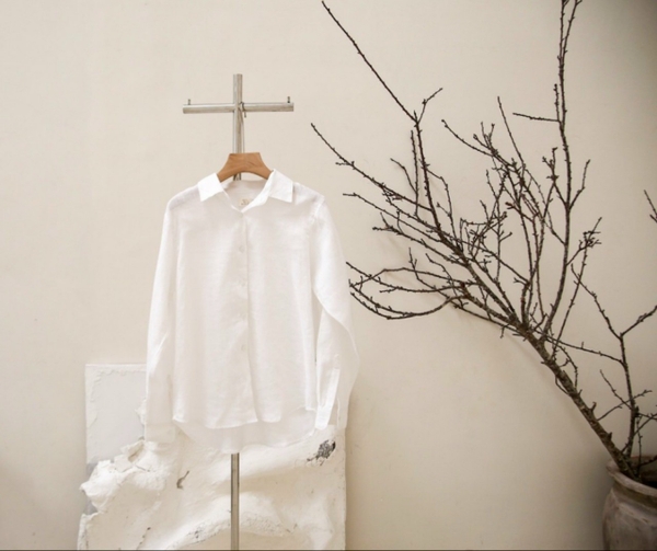 Áo sơ mi linen basic
