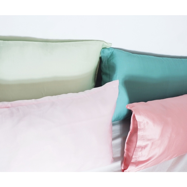 Vỏ gối lụa nhiều màu Tencel 60s mềm, mịn, giúp giấc ngủ ngon - anam home and bedding