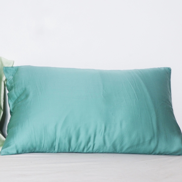 Vỏ gối lụa nhiều màu Tencel 60s mềm, mịn, giúp giấc ngủ ngon - anam home and bedding