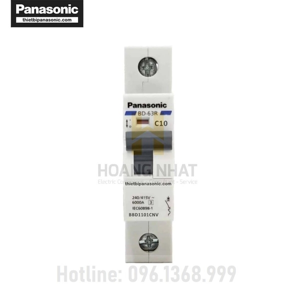 Aptomat MCB BBD1101CNV 1P 10A 6kA Panasonic