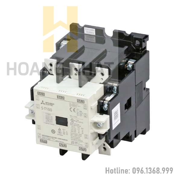 Contactor Mitsubishi S-T100 100A 55kW AC200V 3P