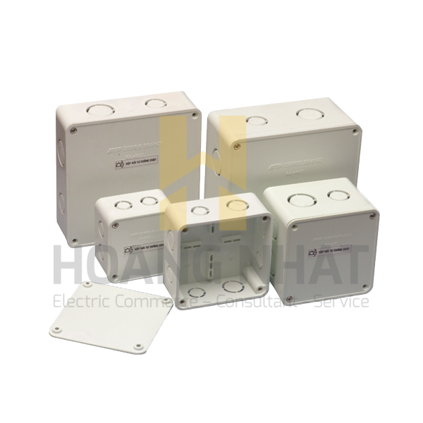 Hộp nối dây có lỗ Sino E265X 160x160x50