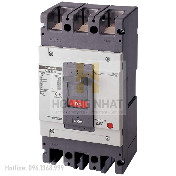 Aptomat MCCB ABN402c 2P 400A 50kA LS