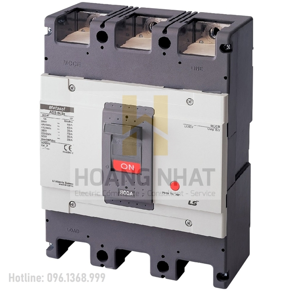 Aptomat MCCB ABN803c 3P 800A 45kA LS