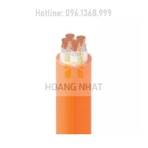 Cáp chống cháy 4 lõi bọc cách điện Cu/Mica/XLPE/Fr-PVC-4x4 (0.6/1kV)