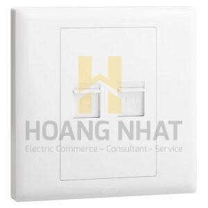 Ổ cắm mạng đôi RJ45 Cat6 Eloe 618092