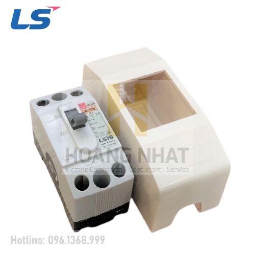 Aptomat MCCB BS32c w/c 2P 15A 1.5kA LS (loại có vỏ)