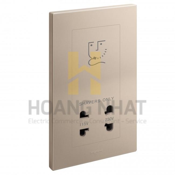 Ổ cắm dao cạo râu Legrand Galion 282439