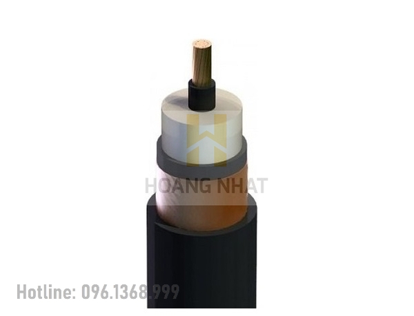 Cáp treo trung thế 1 lõi có màn chắn kim loại 12/20 (24)kV, hoặc 12.7/22 (24)kV CXV/S-70-12/20 (24)kV