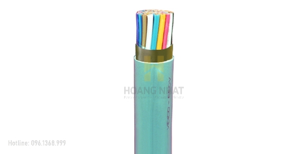 Cáp điều khiển 10 lõi ruột đồng bọc PVC DVV-10x1.5 (0.6/1kV) không chống nhiễu