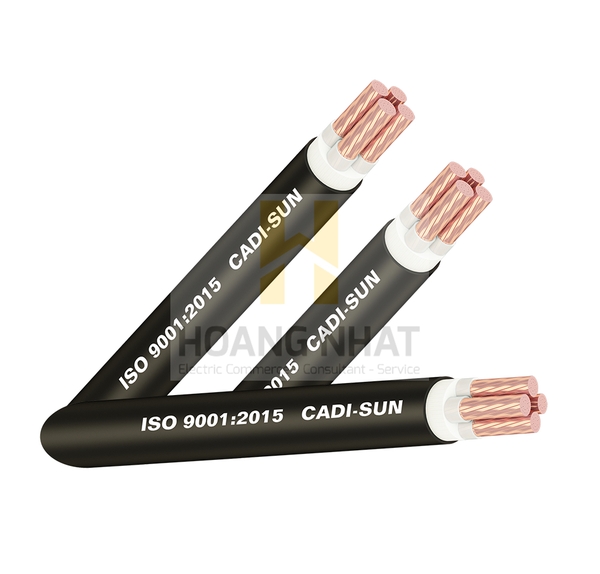 Cáp đồng 4 lõi bọc cách điện Cu/XLPE/PVC 4x50 (0.6/1kV)