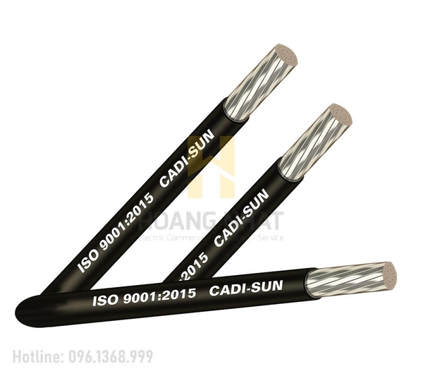 Cáp nhôm đơn bọc cách điện Al/PVC 1x185 (0.6/1kV)