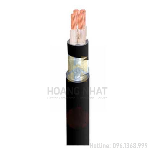 Cáp điện kế Muller 3 pha 4 lõi ruột đồng bọc PVC DK-CVV-3x25+1x16 (0.6/1kV)
