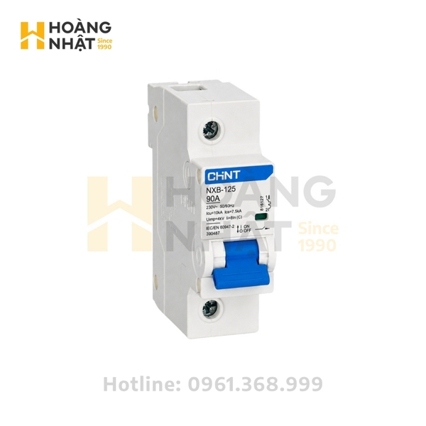 Aptomat CHINT MCB NXB-125 1P 90A