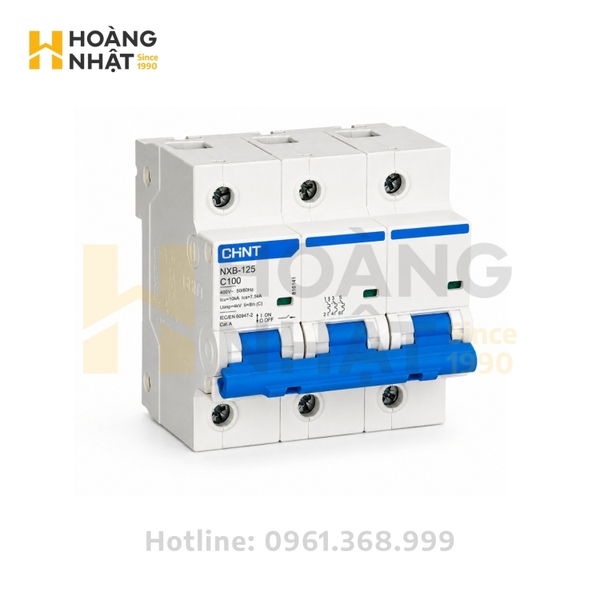 Aptomat CHINT MCB NXB-125 3P 100A