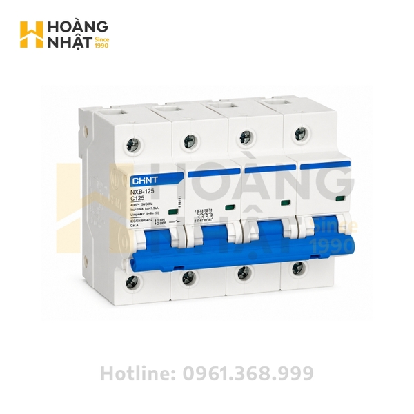 Aptomat CHINT MCB NXB-125 4P 125A