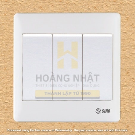 Công tắc ba 1 chiều S983D1 Sino