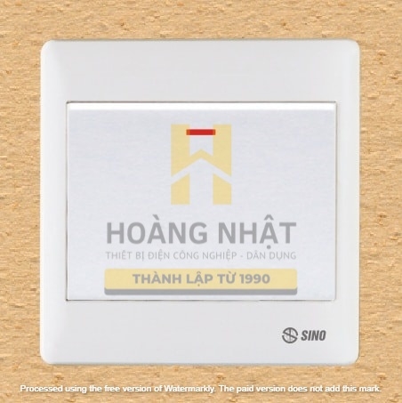 Công tắc đơn 1 chiều S981N1R Sino