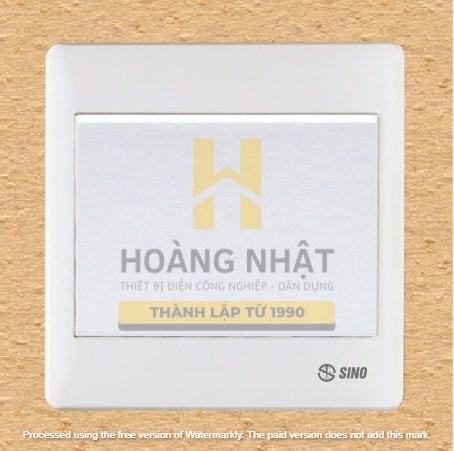 Công tắc đơn 1 chiều S981D1 Sino