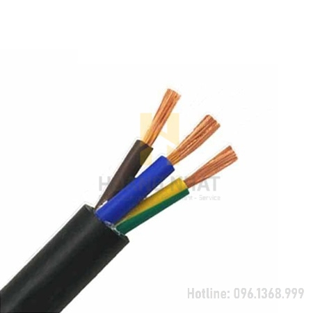 Dây điện mềm bọc PVC 3 lõi tròn VCmt-3x2.5 (300/500V)