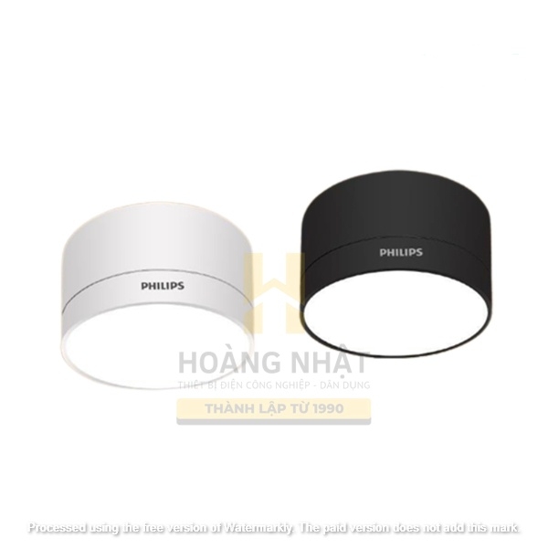 Đèn LED ốp trần DL212 EC RD 100 9W W HV 03 Philips