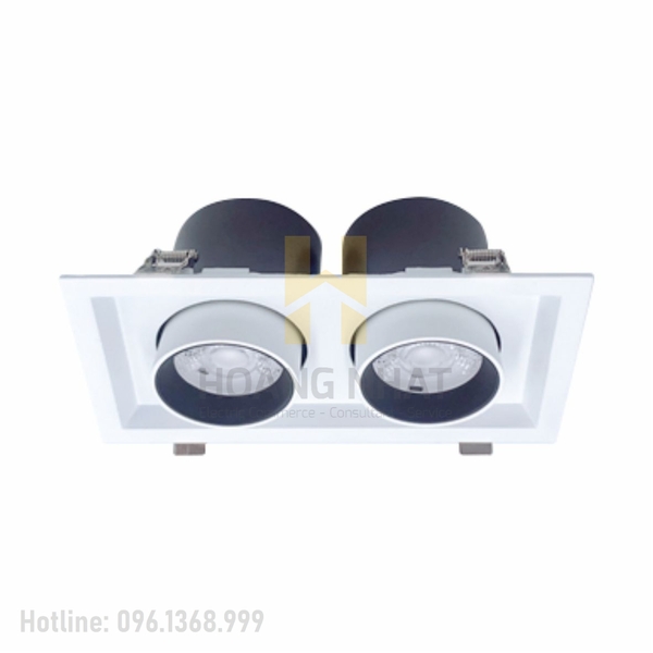 Đèn LED dowlight chiếu điểm 2x30W DFC2301 Duhal