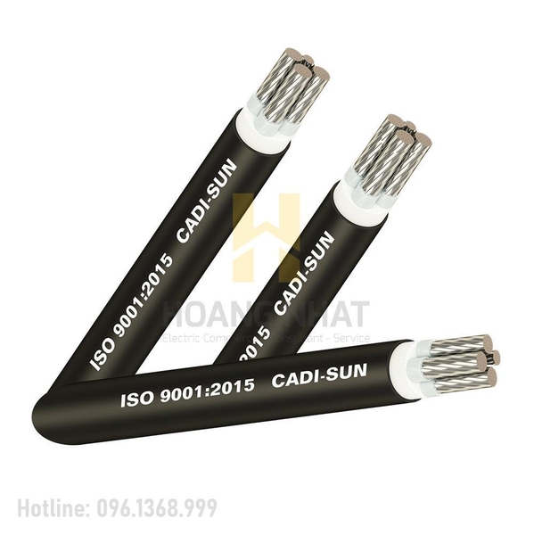 Cáp nhôm (3+1) lõi bọc cách điện Al/XLPE/PVC 3x150+1x70 (0.6/1kV)