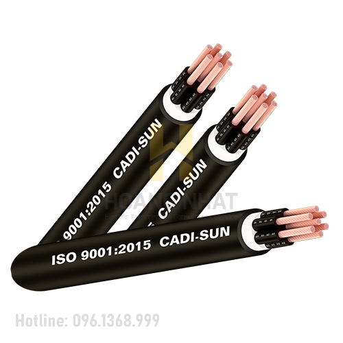 Cáp điều khiển không lưới 8 lõi Cu/PVC/PVC 8x0.5 (300/500V)
