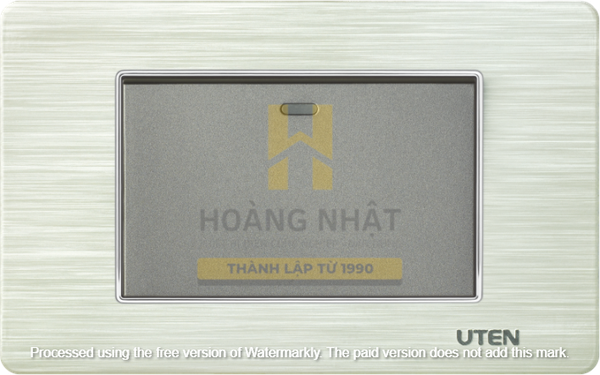 V7.0-Bộ công tắc đơn 1 chiều L Uten