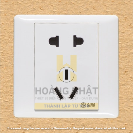 Ổ cắm 2 chấu S98/10US Sino
