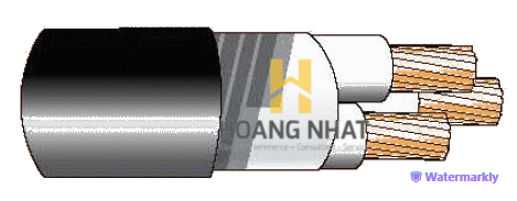 Cáp chống bén cháy theo IEC 60332-3-24, 0.6/1(1.2)kV, ruột đồng, 3 lõi, cách điện XLPE, không giáp