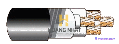 Cáp chống bén cháy theo IEC 60332-3-24, 0.6/1(1.2)kV, ruột đồng, 4 lõi, cách điện XLPE, không giáp