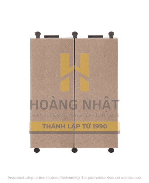 Công tắc kép 1 chiều cỡ XS Q120D Uten