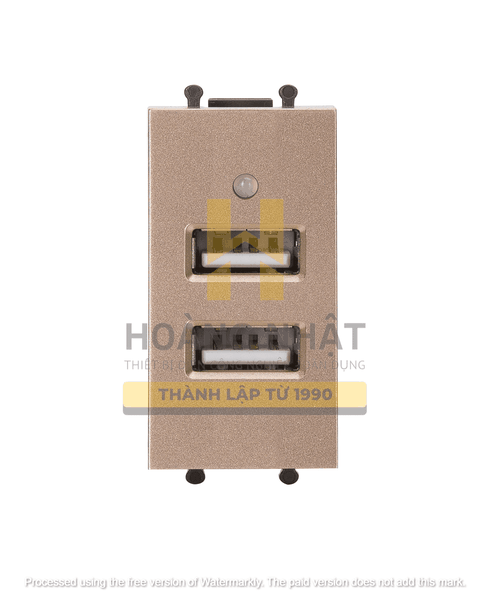 Ổ cắm đôi USB Q120D Uten