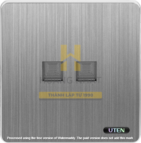 Bộ ổ cắm đôi mạng S300 Uten