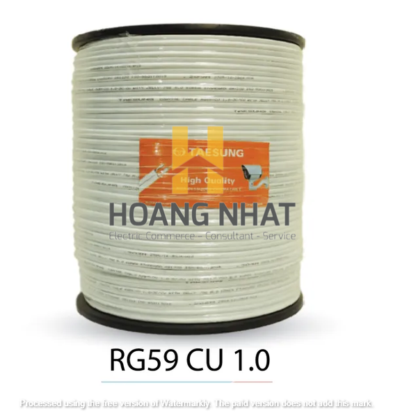 Cáp đồng trục RG59 CU 1.0