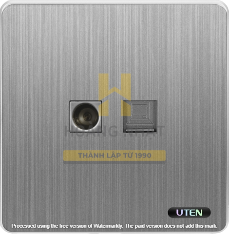 Bộ ổ cắm tivi, mạng S300 Uten
