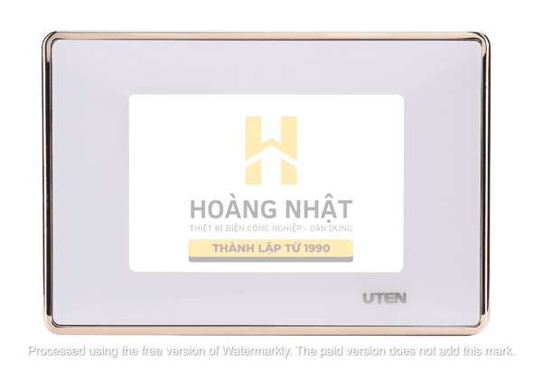 Mặt nhựa 3 thiết bị Q120D Uten